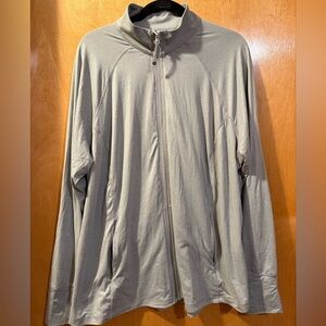 Women’s plus size 3X Ideology Heather Gray Full-Zip Jacket. Like new!